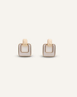 Aretes Drop Premium Bañado en Oro Dorado