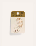 Set Earcuff Premium Delicate Dorado – miniatura 3