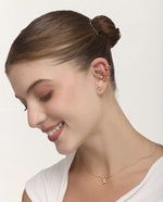 Set Earcuff Premium Delicate Dorado – miniatura 1