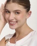 Set Earcuff Premium Bañado en Plata Fine – miniatura 1