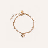 Pulsera Premium Bañado en Oro Heart Dorado – miniatura