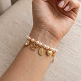 Pulsera Bañado en Oro Premium "Feliz Día Mamá"