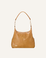 Cartera hobo clásica camel