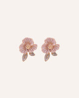 Aretes Moda Pink Dorado