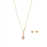 Collar + arete moda