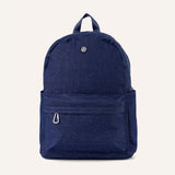 Mochila azul porta laptop