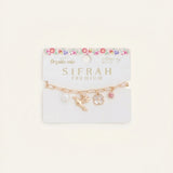 Pulsera Premium Bañado en Oro "Orgullo Mío" Colibrí Dorado